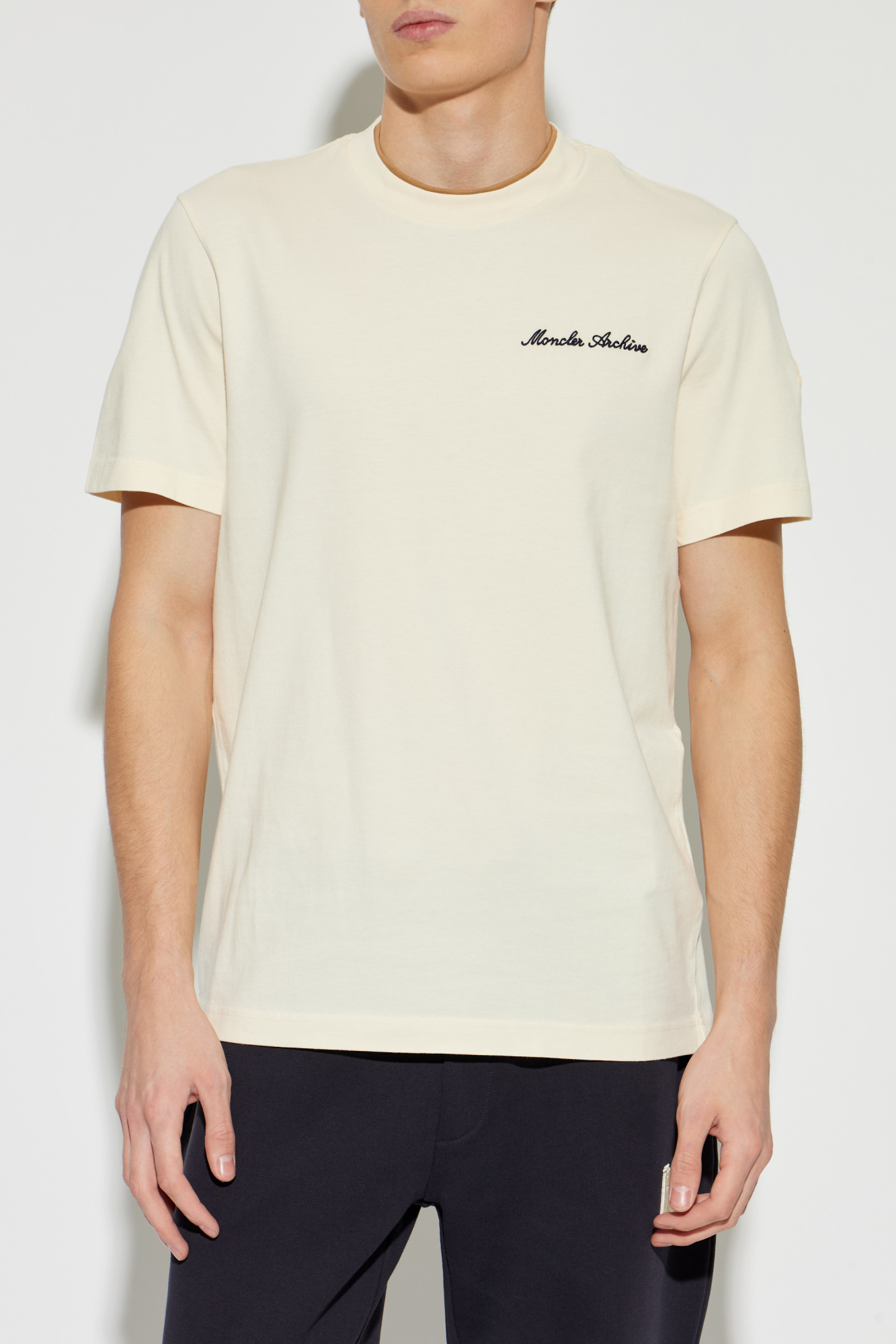 Moncler T-shirt with logo | Men's | Vitkac